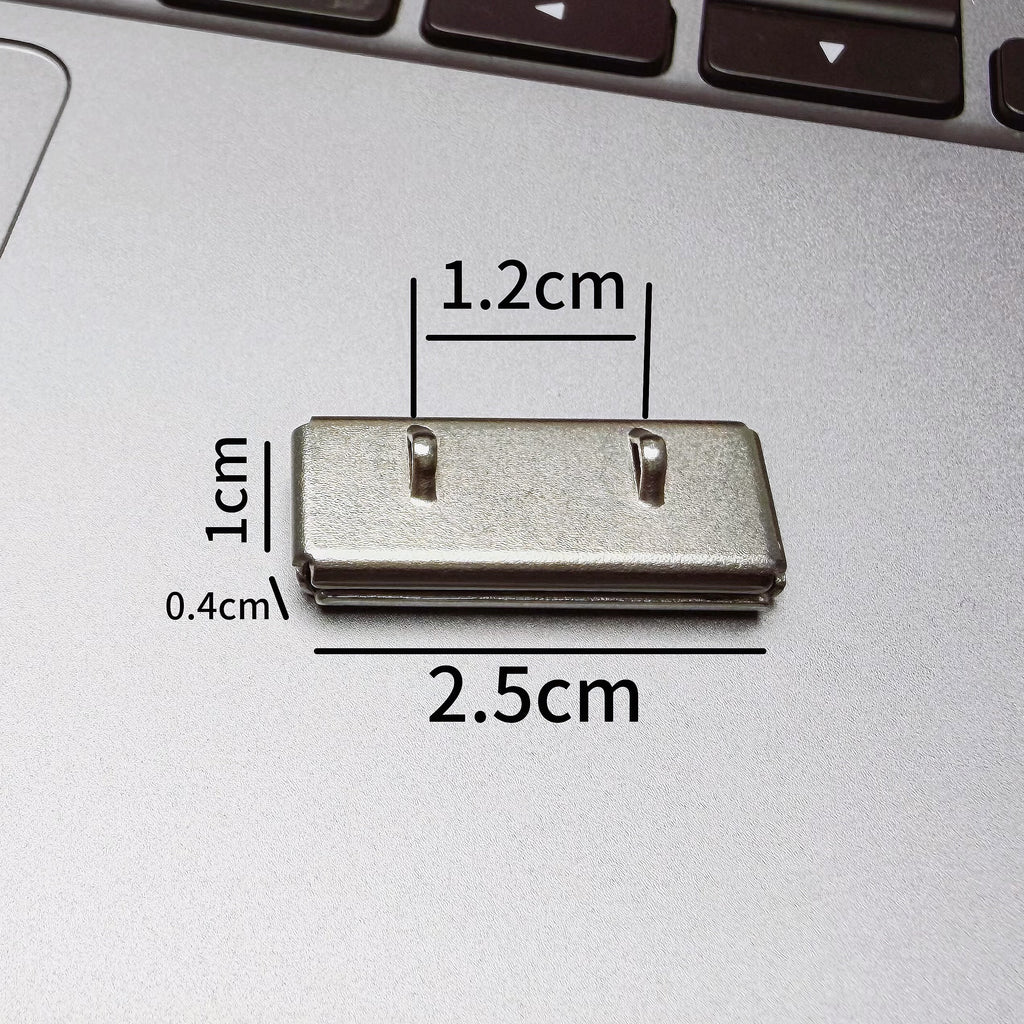 No Pin Holes • Magnetic Name Badge Clasp – Strong Hold for ID, School & Job Badges, Zero Damage to Clothes.