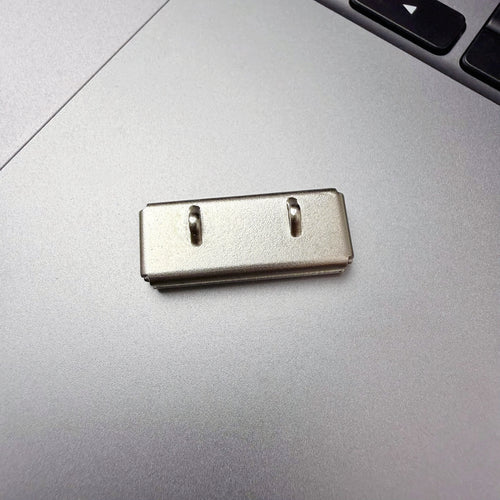 No Pin Holes • Magnetic Name Badge Clasp – Strong Hold for ID, School & Job Badges, Zero Damage to Clothes.