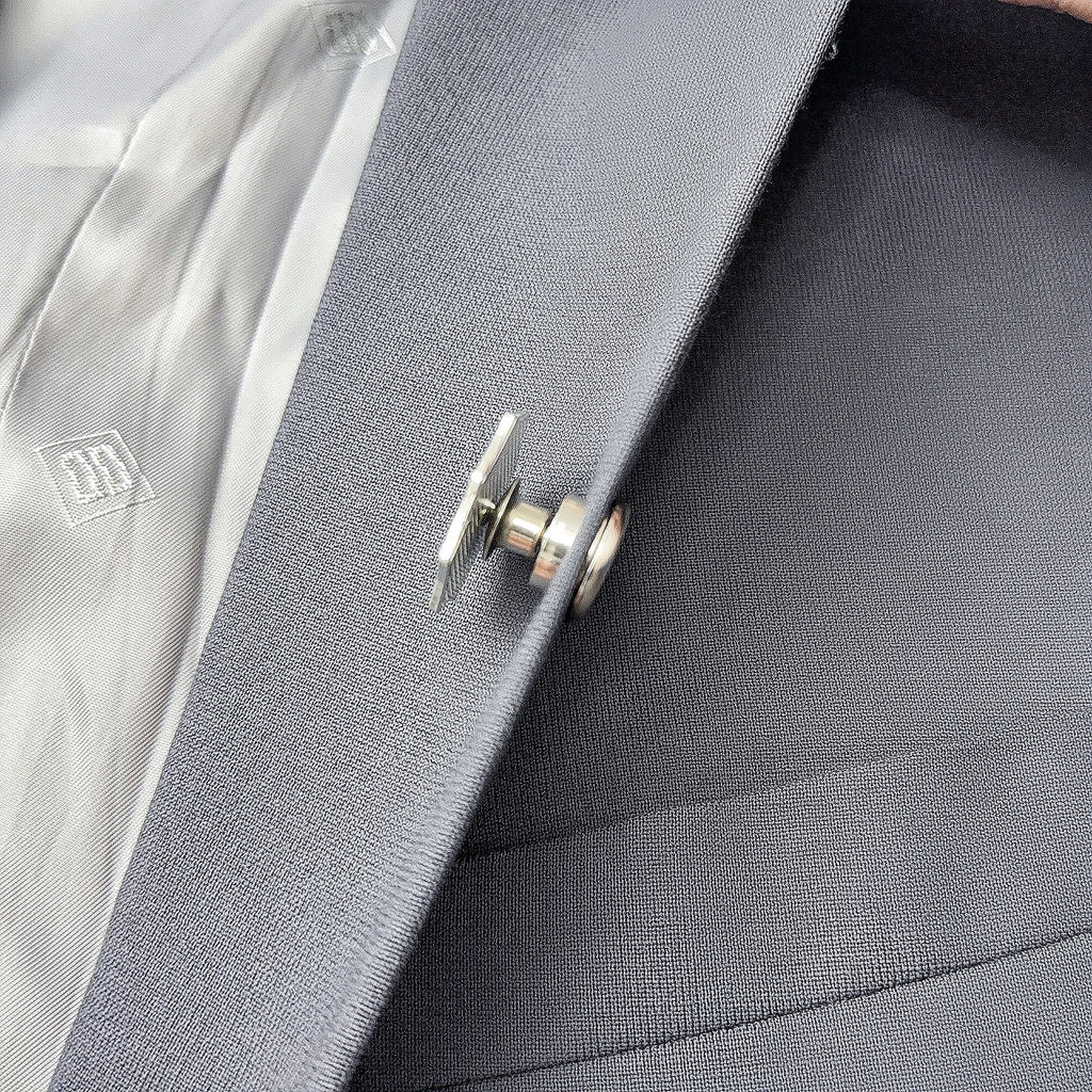 Enamel Pin & Badge Pin Magnetic Converter - Lapel Pin Zero Damage Through-Cloth Snap, No Falls No Shake, Clothes Never Tear