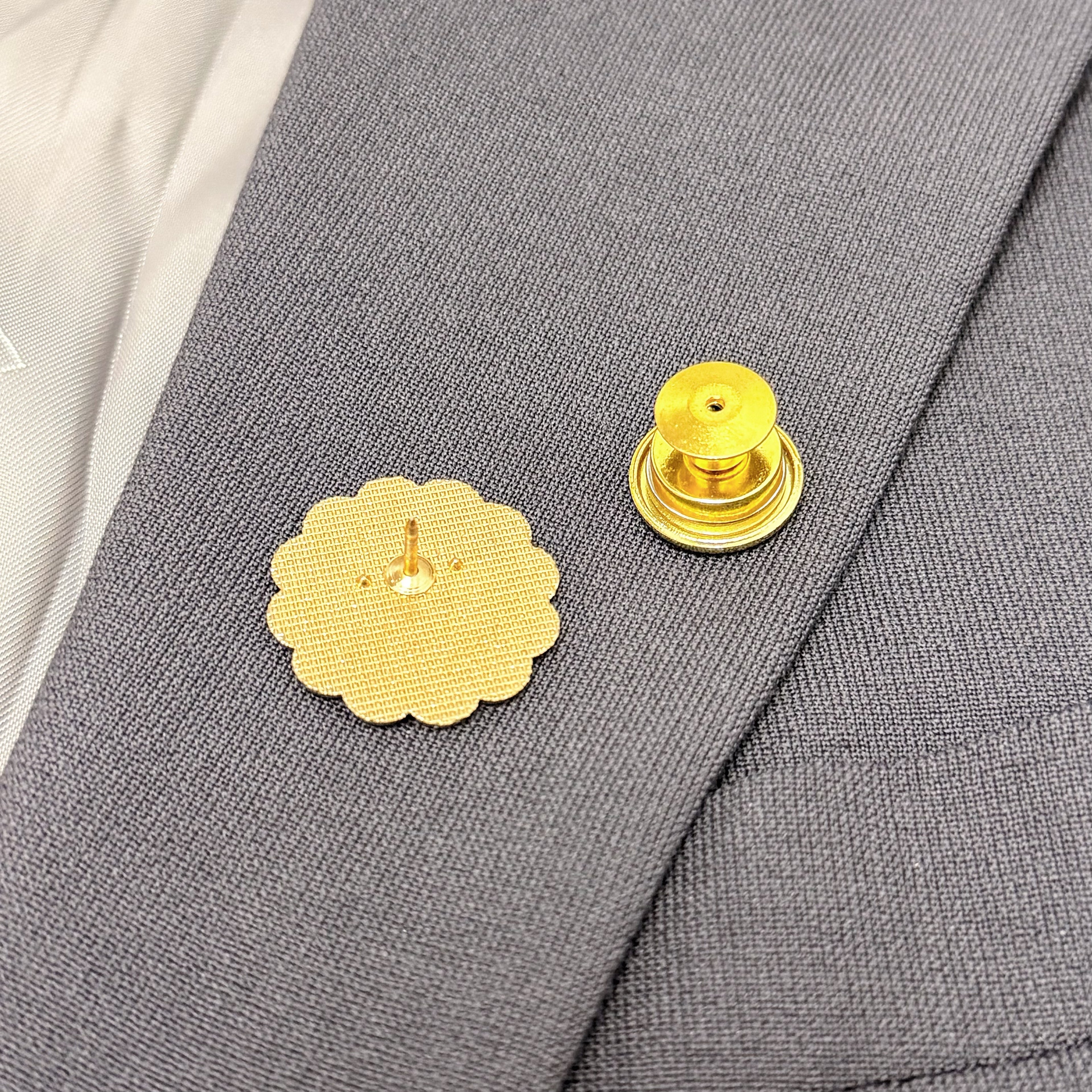 Enamel Pin & Badge Pin Magnetic Converter - Lapel Pin Zero Damage Through-Cloth Snap, No Falls No Shake, Clothes Never Tear